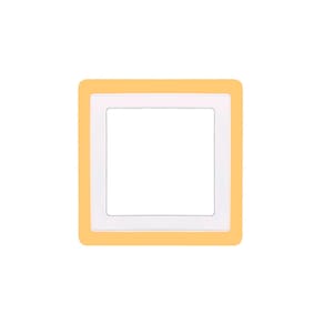 Painel de Led Taschibra Quadrado de Embutir 16W Dual Color Bivolt