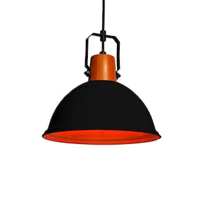 Lustre Pendente Taschibra Factory M Preto E27 Bivolt