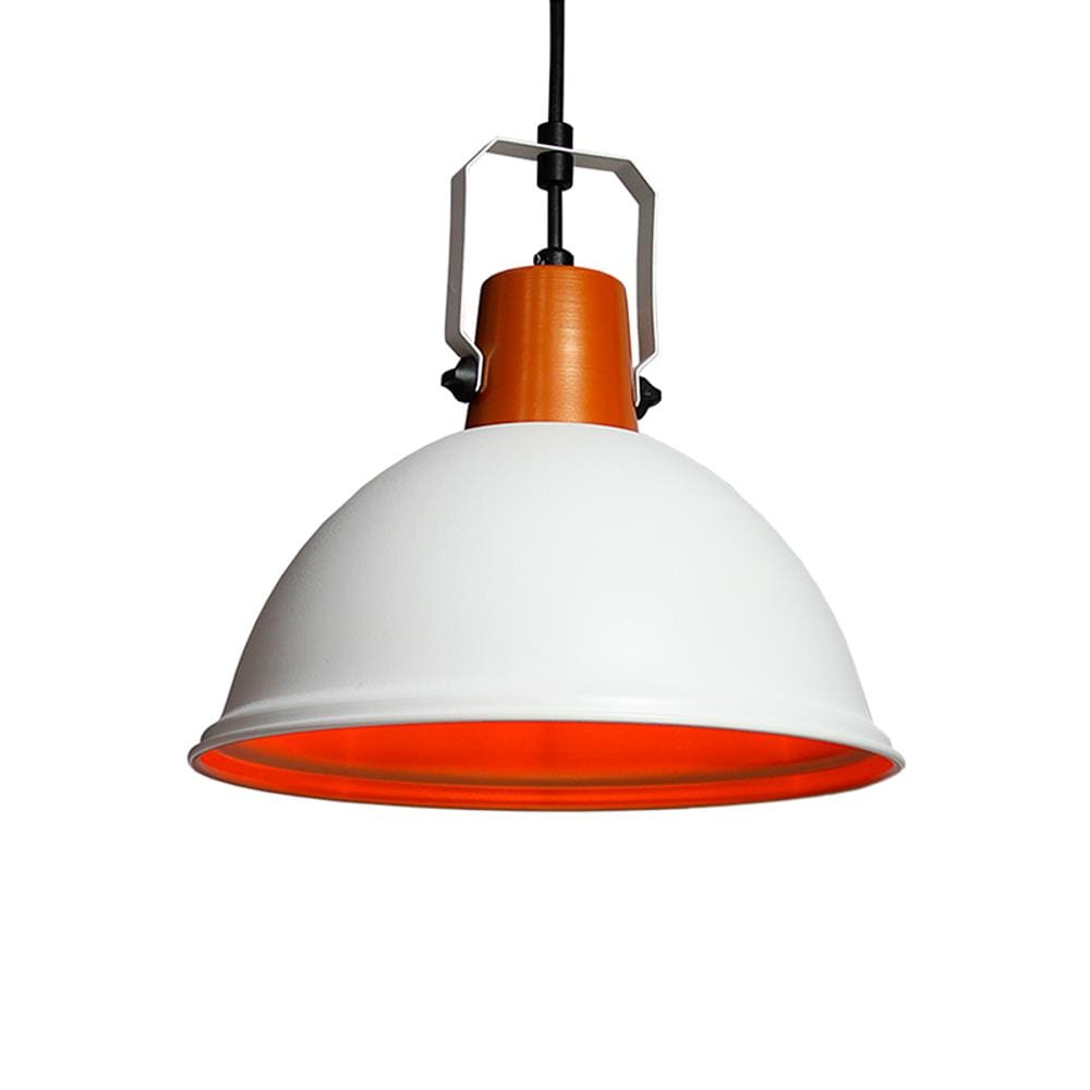 Lustre Pendente Taschibra Factory G Branco E27 Bivolt