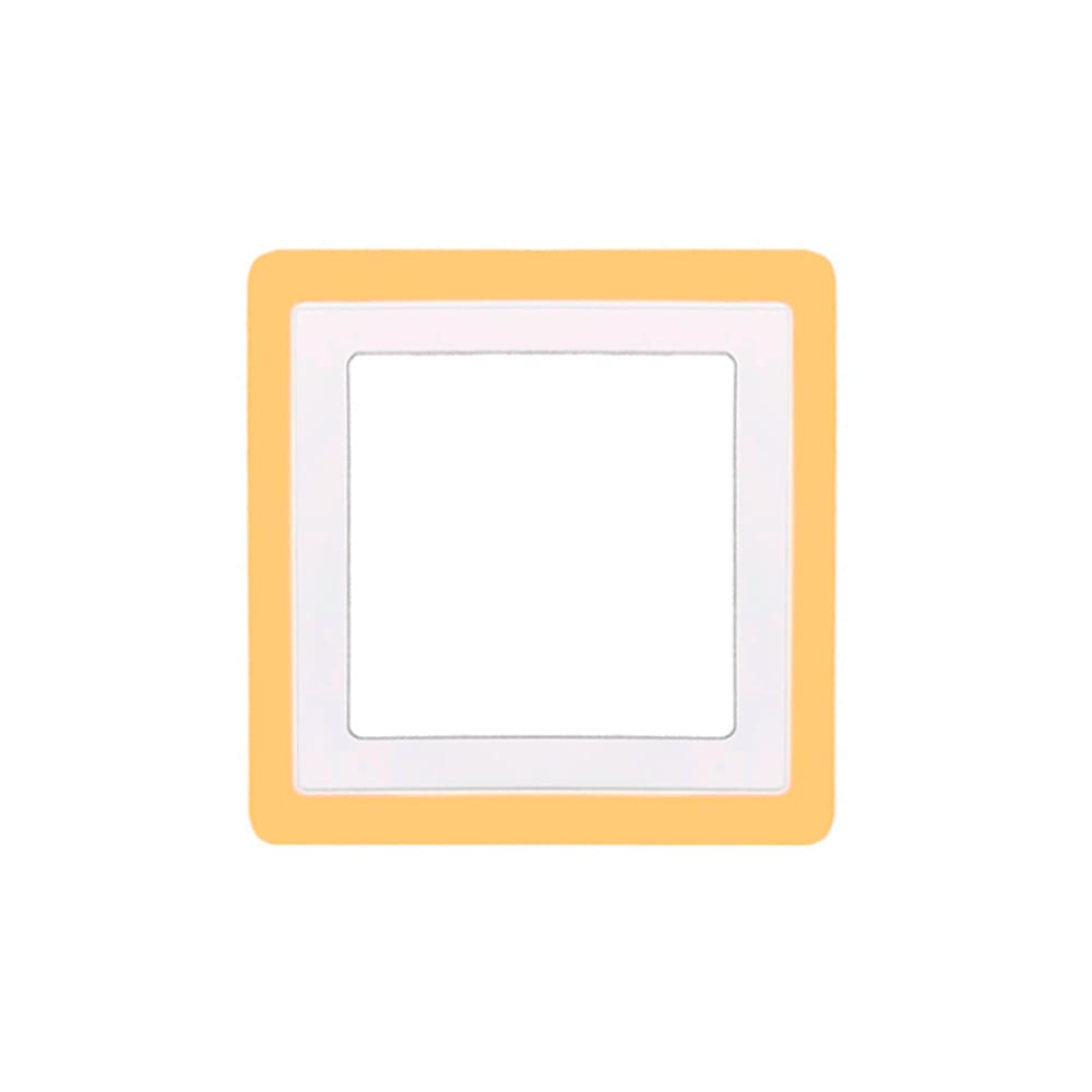 Painel de Led Taschibra Quadrado de Sobrepor 24W Dual Color Bivolt