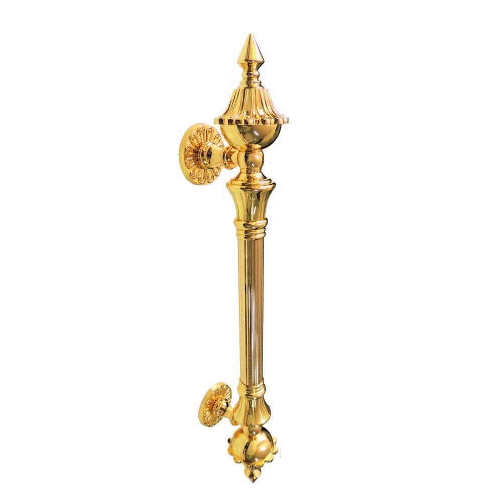 Puxador Duplo DF 987 - Ouro - 40 cm