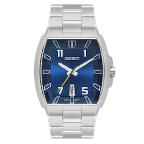 Relógio Orient Masculino Azul Gbss1054 D2Sx Caixa Retangular