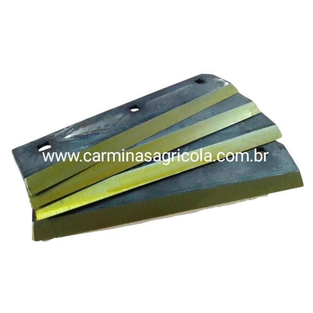 Jogo C/ 4 Faca Picadeira Pinheiro Pp4610 Bi Metal/Soldada