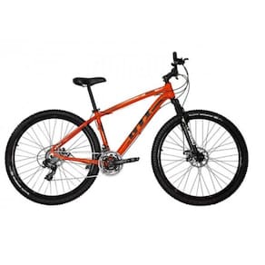 Bicicleta Aro 29 Gti Roma 21v Freio a Disco Laranja Tam. 19