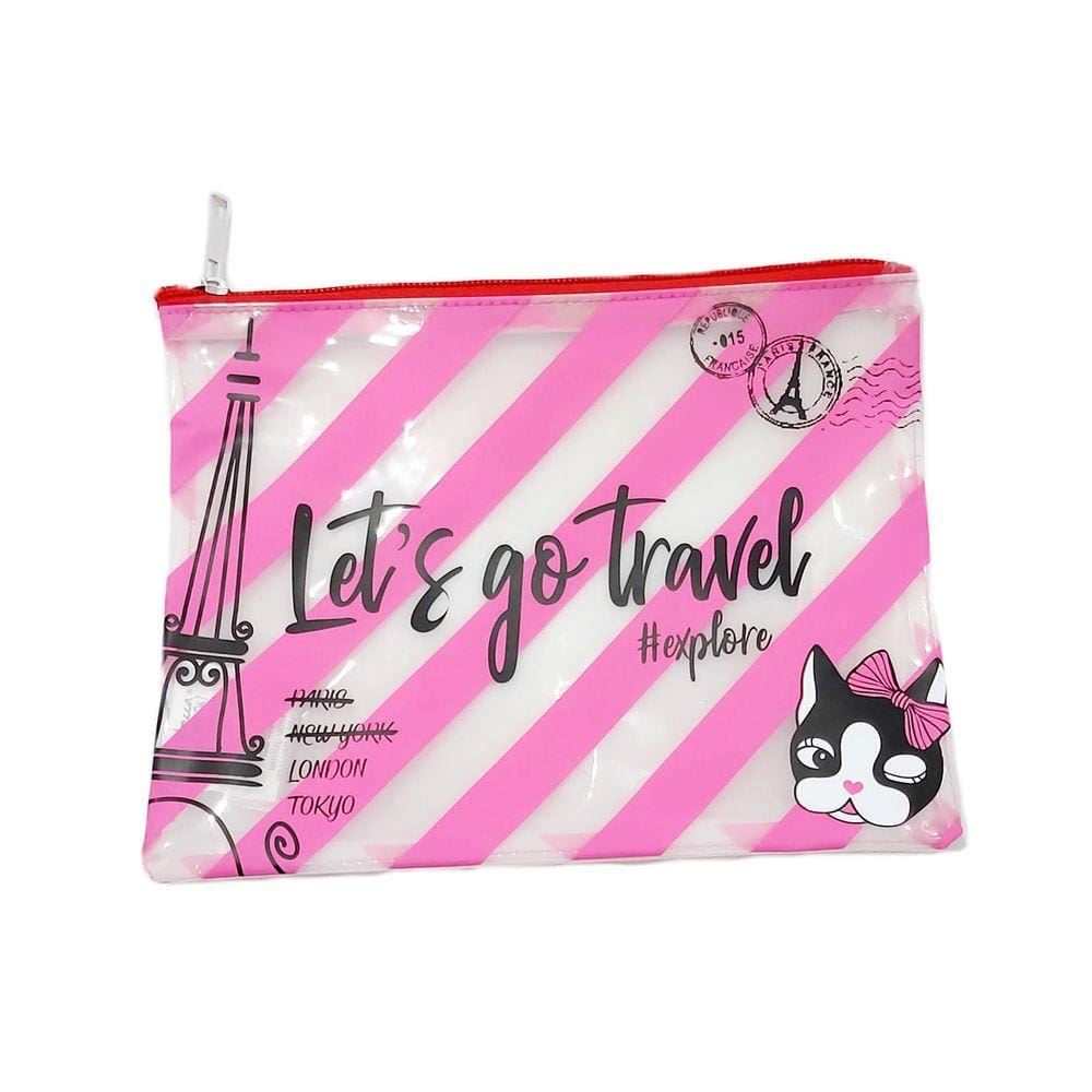 Necessaire Feminina Porta Objetos Rebecca Bonbon Style Rosa