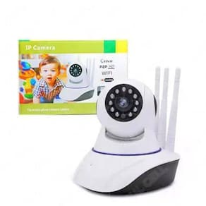 Camera Ip Wifi Robozinho Baba Eletronica Com Audio Hd 1.3M