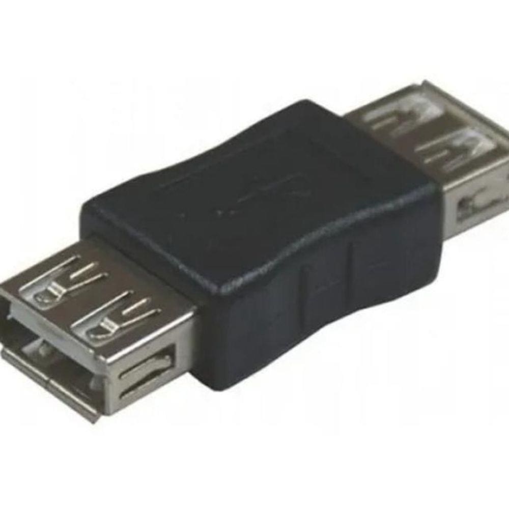 Conector Adaptador Usb Fêmea X Usb Fêmea Emenda