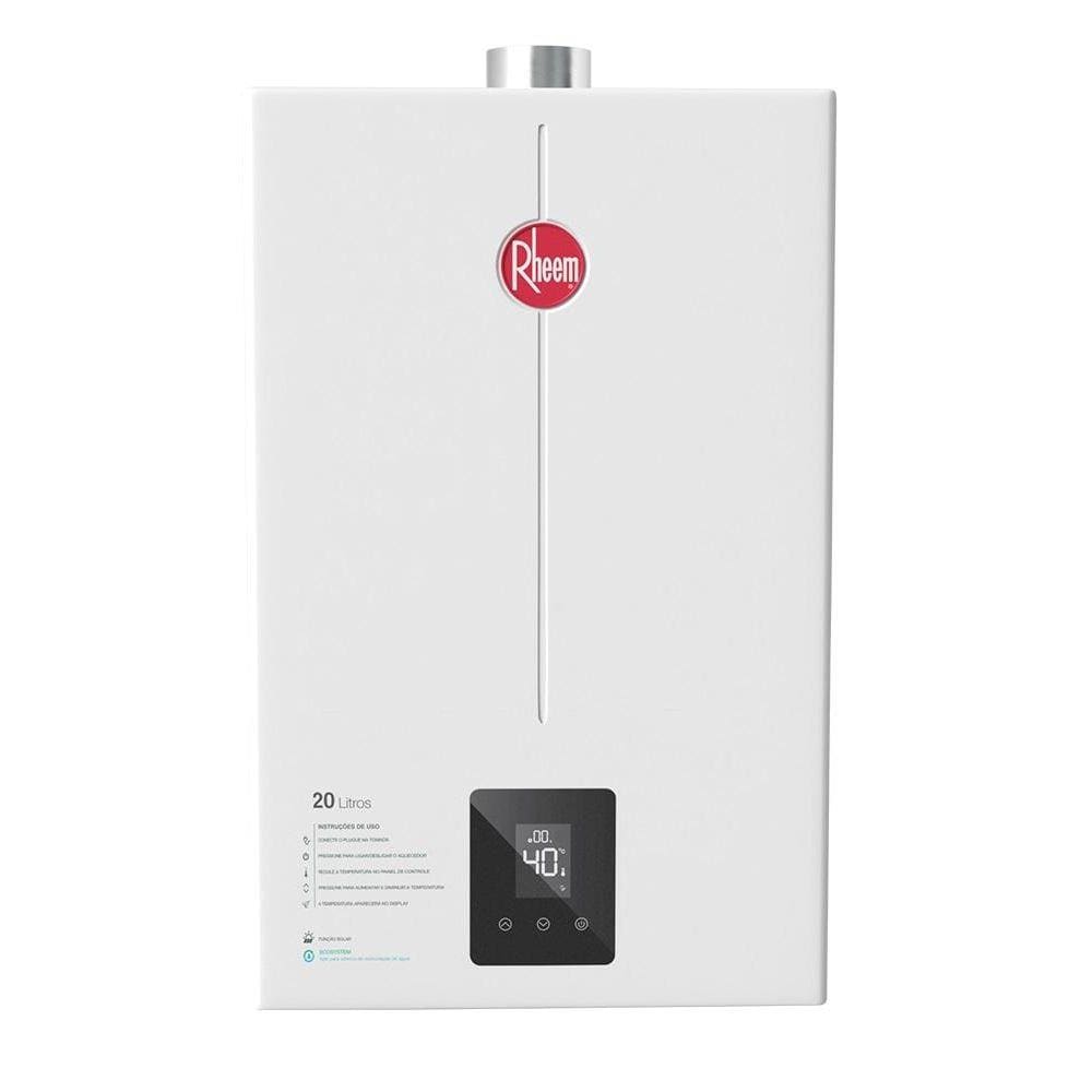 Aquecedor 20 litros digital EF 127-220 V GLP Rheem