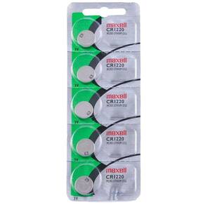 Bateria Cr 1220 Maxell Cartela com 5 Unidades