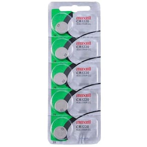 Bateria Cr 1220 Maxell Cartela com 5 Unidades