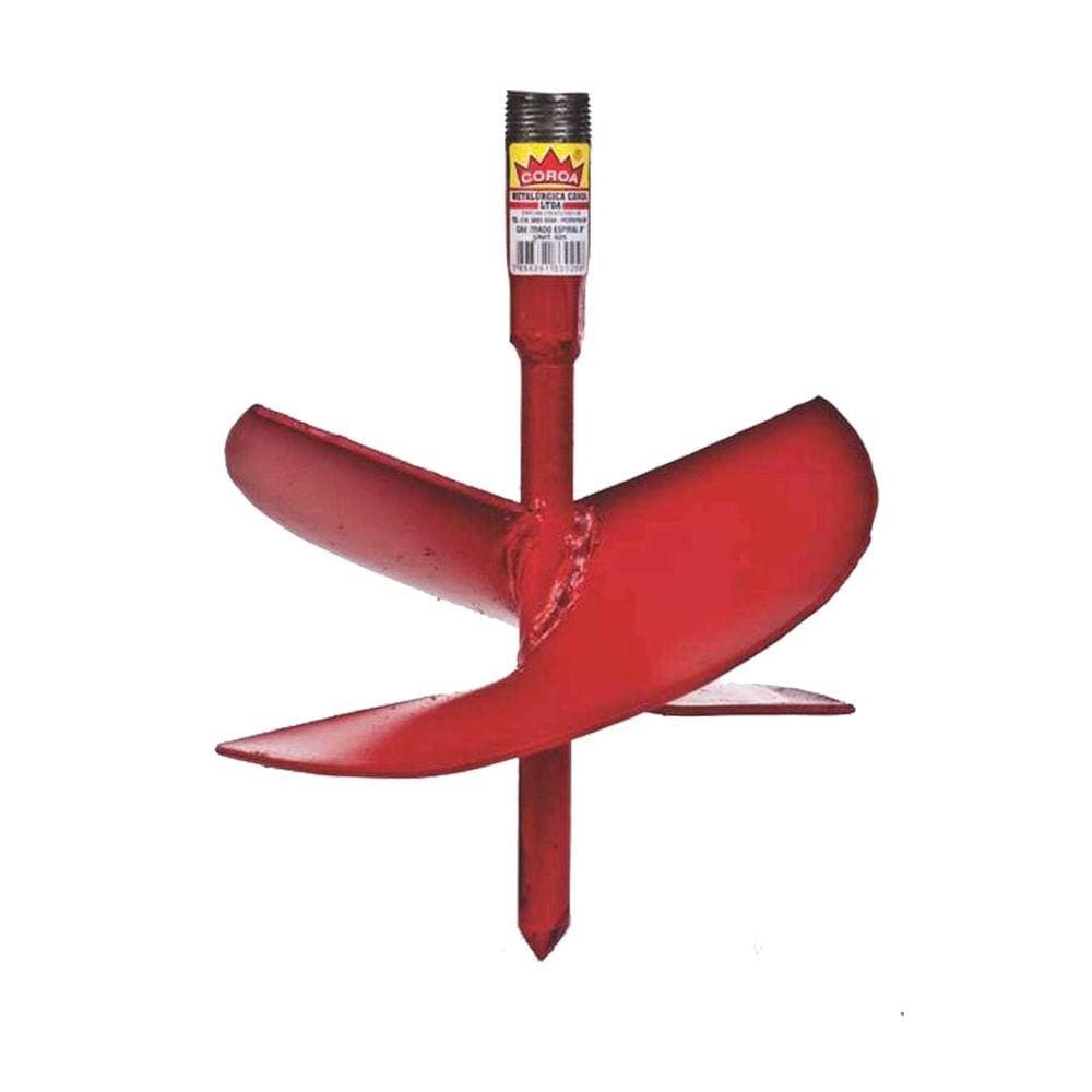 Cavadeira Espiral Broca/Trado Perfurar Coroa 12 Polegadas