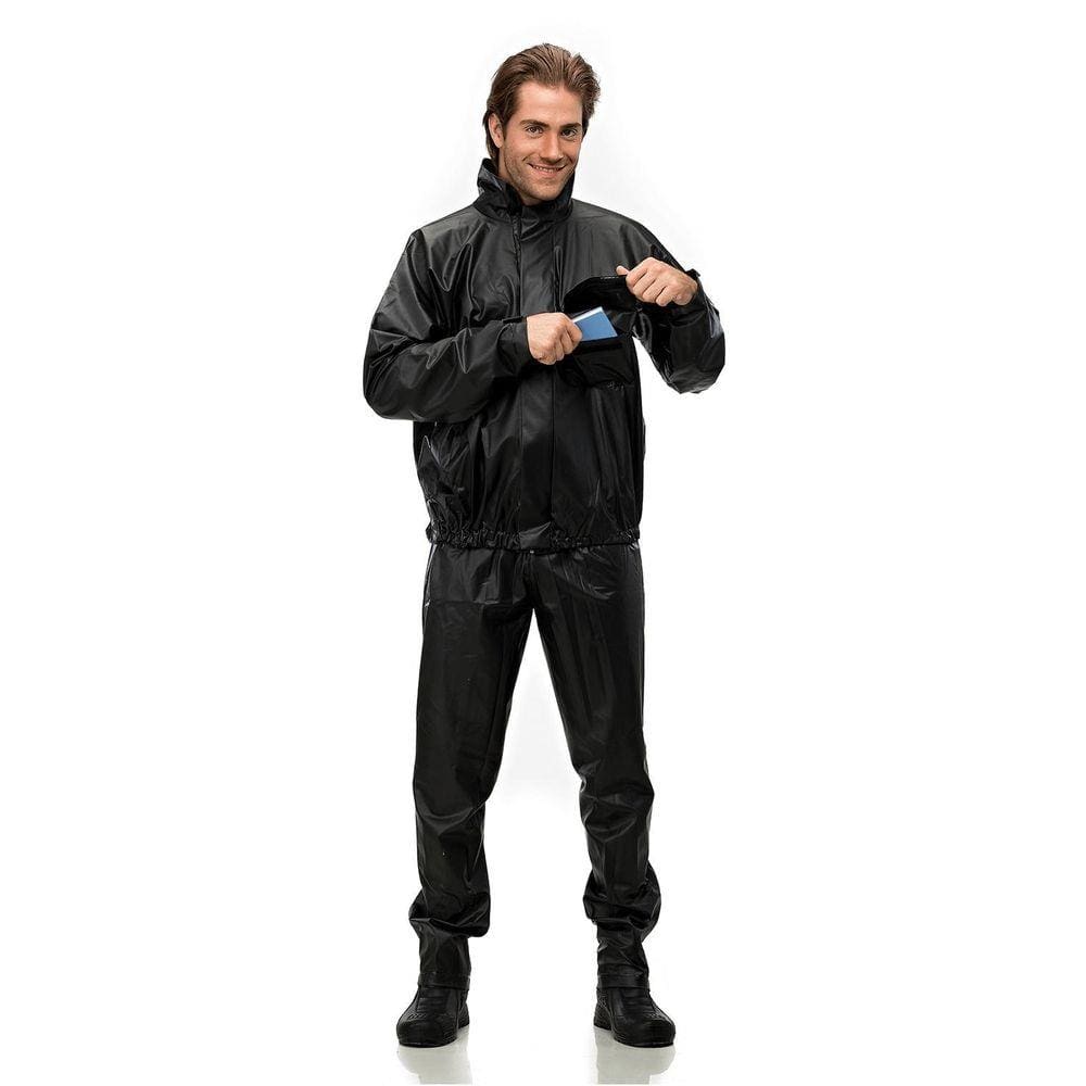 Conjunto De Chuva Motociclista Pantaneiro Pvc Tamanho Gg