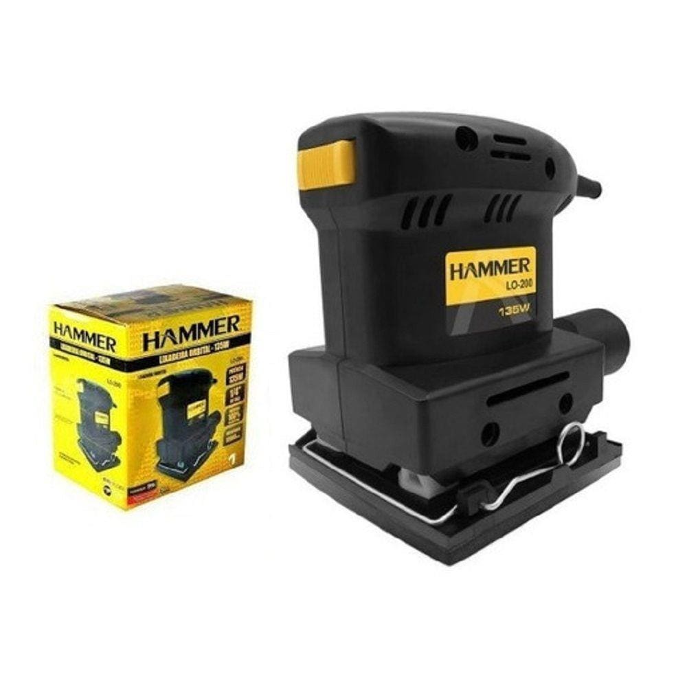 Lixadeira Orbital Gylo200 1/4 Pol 135w Hobby Hammer