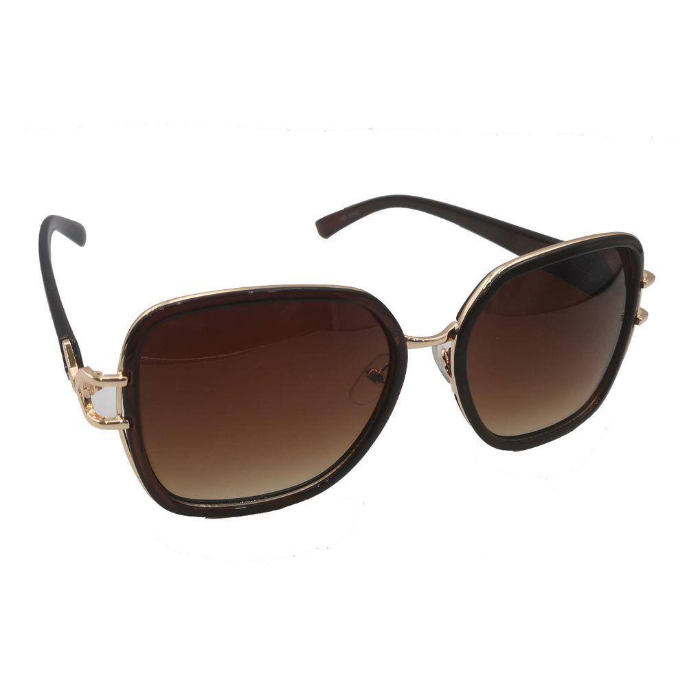 Óculos De Sol feminino Quadrado Grande Classico Degradê