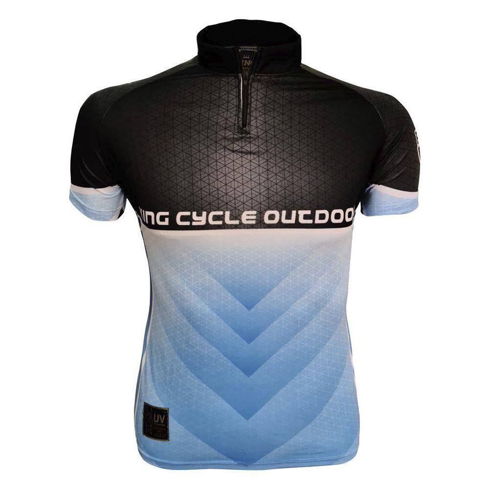 Camiseta De Ciclismo King Brasil Com Bolsos Pedal 02 SSX Multicoisas