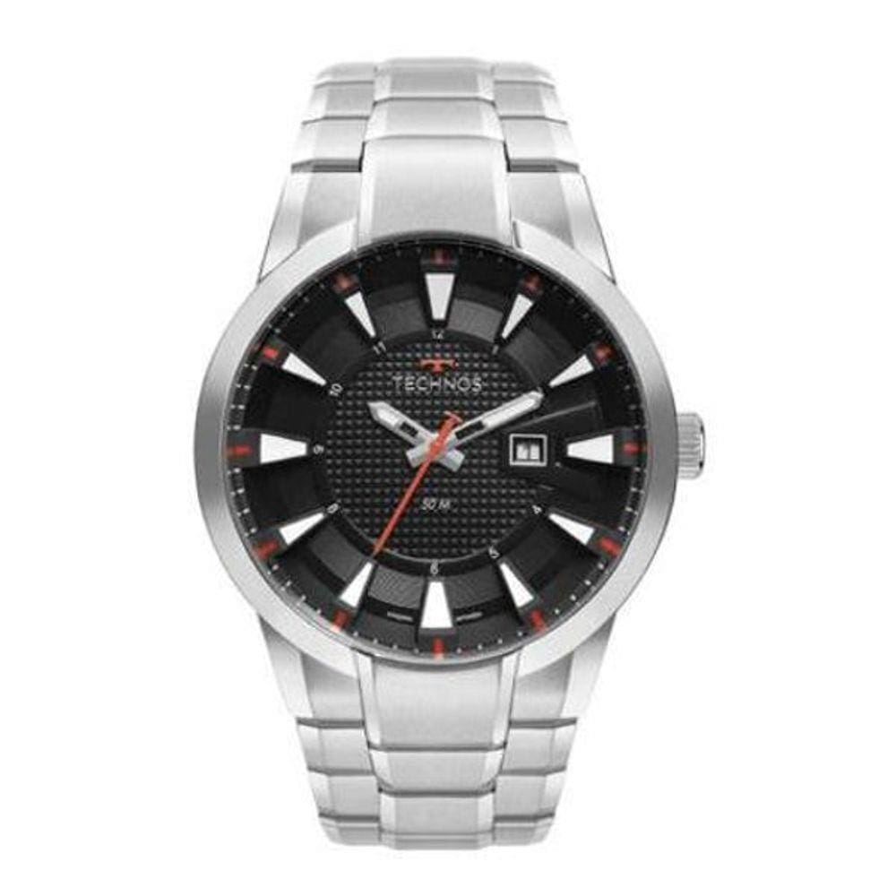 Relógio Technos Masculino Performance Skymas Prata 2117Ldb