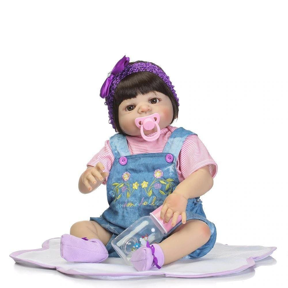 Brastoy Bebe Reborn Original Silicone Barata Boneca Realista Princesa 55CM  em Promoção é no Buscapé