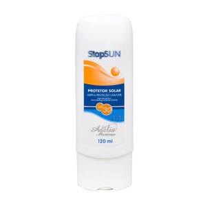 Stop Sun FPS 30 120ml - Protetor Solar Resistente à Água com Fotoproteção FPS 30
