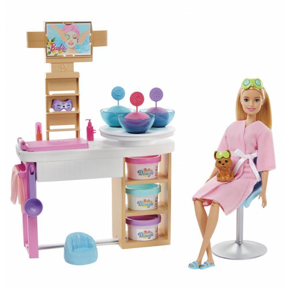 Conjunto e Boneca - Barbie SPA - Salão de Beleza - Manicure e Pedicure -  Mattel