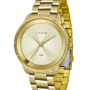 Relógio Feminino Lince Pulseira Aço Inox 50M Lrg619L-C1Kx