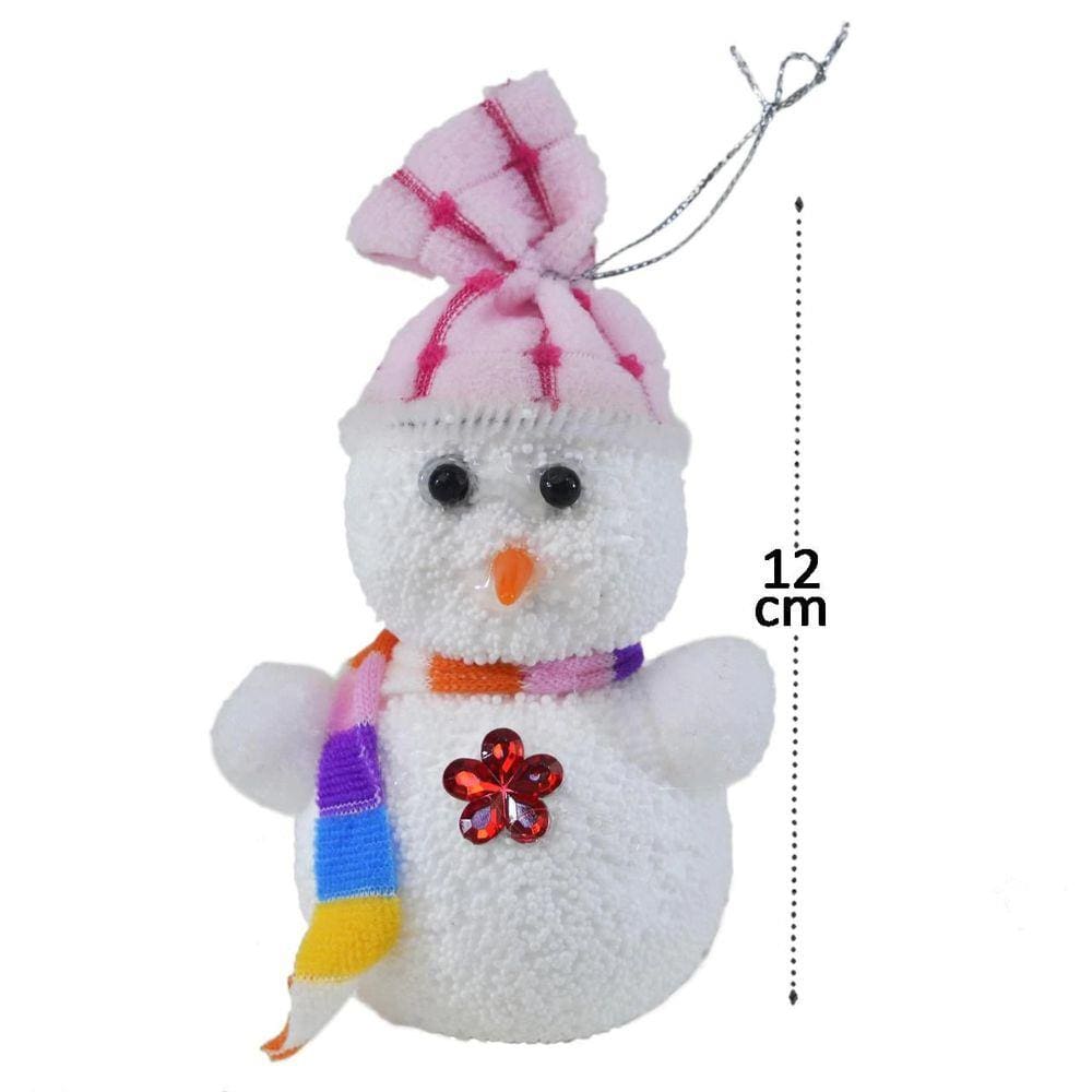 Enfeite De Natal Pendente Boneco De Neve - Un