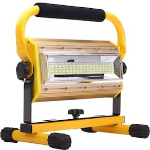 Holofote Refletor Recarregavel Led 100W À Prova D`Água