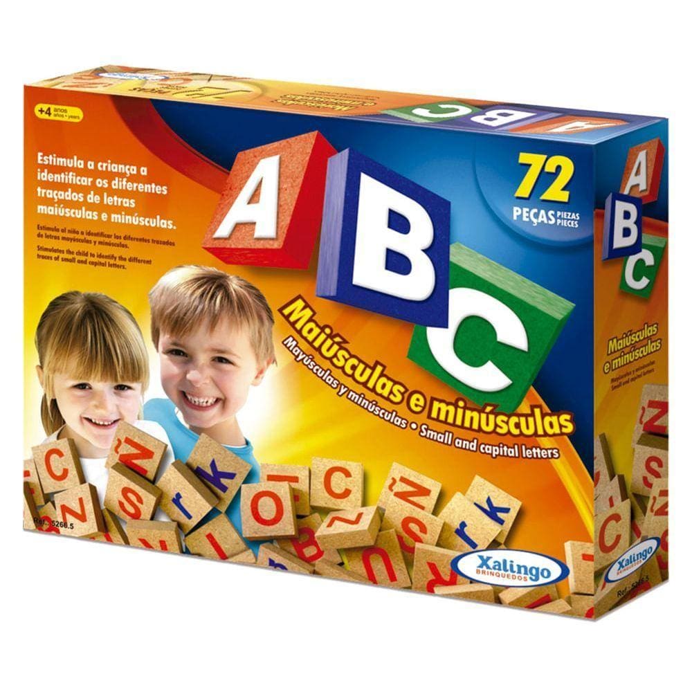 Abc Com 72 Peças Xalingo Brinquedos