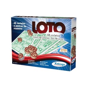 Loto 48 Cartões Xalingo Brinquedos
