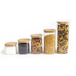 Kit 5 Potes Mantimento Quad Flex 600/800/1100/1400/1900Ml