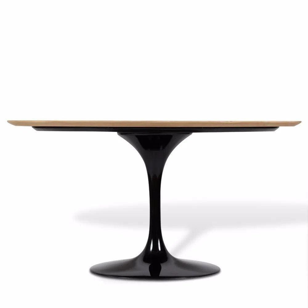 Mesa de Jantar Tulipa Oval 120x80cm Preto