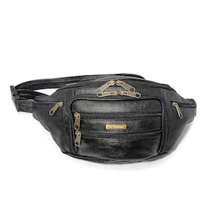 Pochete Masculina De Couro Extra Grande Espaçosa Resistente - Le Voyage