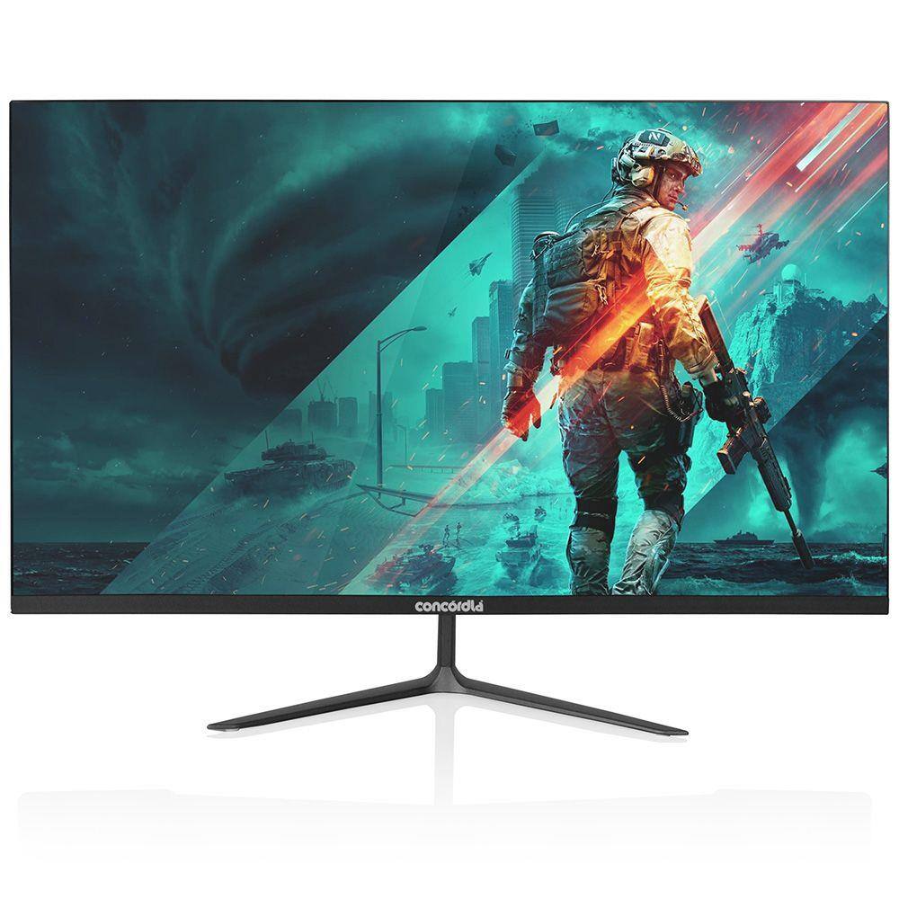 Monitor concordia gamer h270f 27 led fhd 165hz freesync 1ms Black