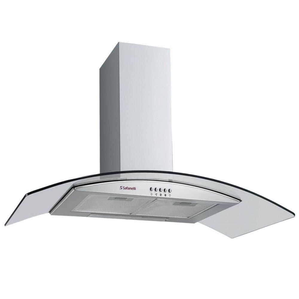 Coifa de Parede Gourmet 90cm 3 Vel Safanelli Inox 220V