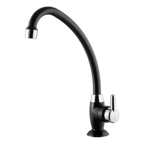 Torneira Mesa Bica Móvel Cozinha Lorenzetti 1167 F31 Preta