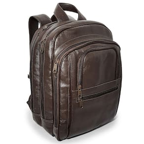 Mochila Executiva Grande De Couro Para Notebook - Le Voyage