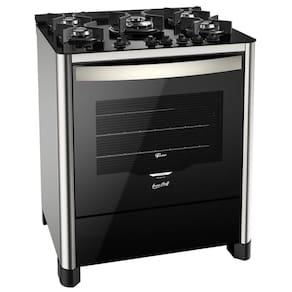 Fogão 5 Bocas a Gás de Piso com Grill Elétrico Fischer Gran Cheff  26988