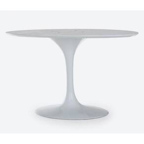 Base de Mesa Saarinen Oval Para Tampo Branco