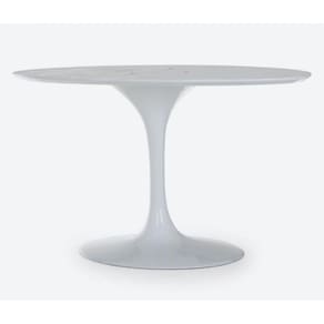 Base de Mesa Saarinen Oval Para Tampo Branco