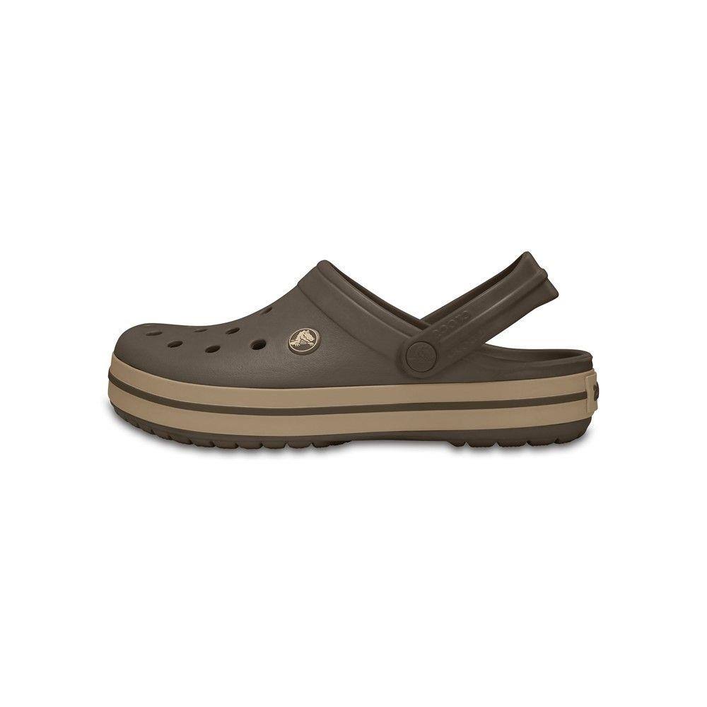 crocs crocband espresso khaki