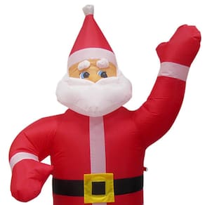 Papai Noel Gigante Natal 1.90 M 110v Inflavel Decorativo (PW2018)