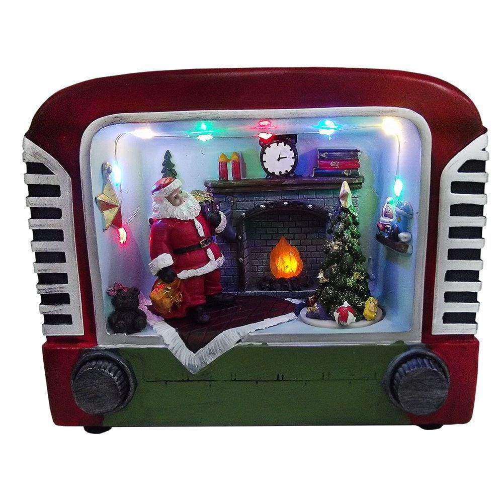Cenário Rádio Natal Resina C/Led e Som Niazitex