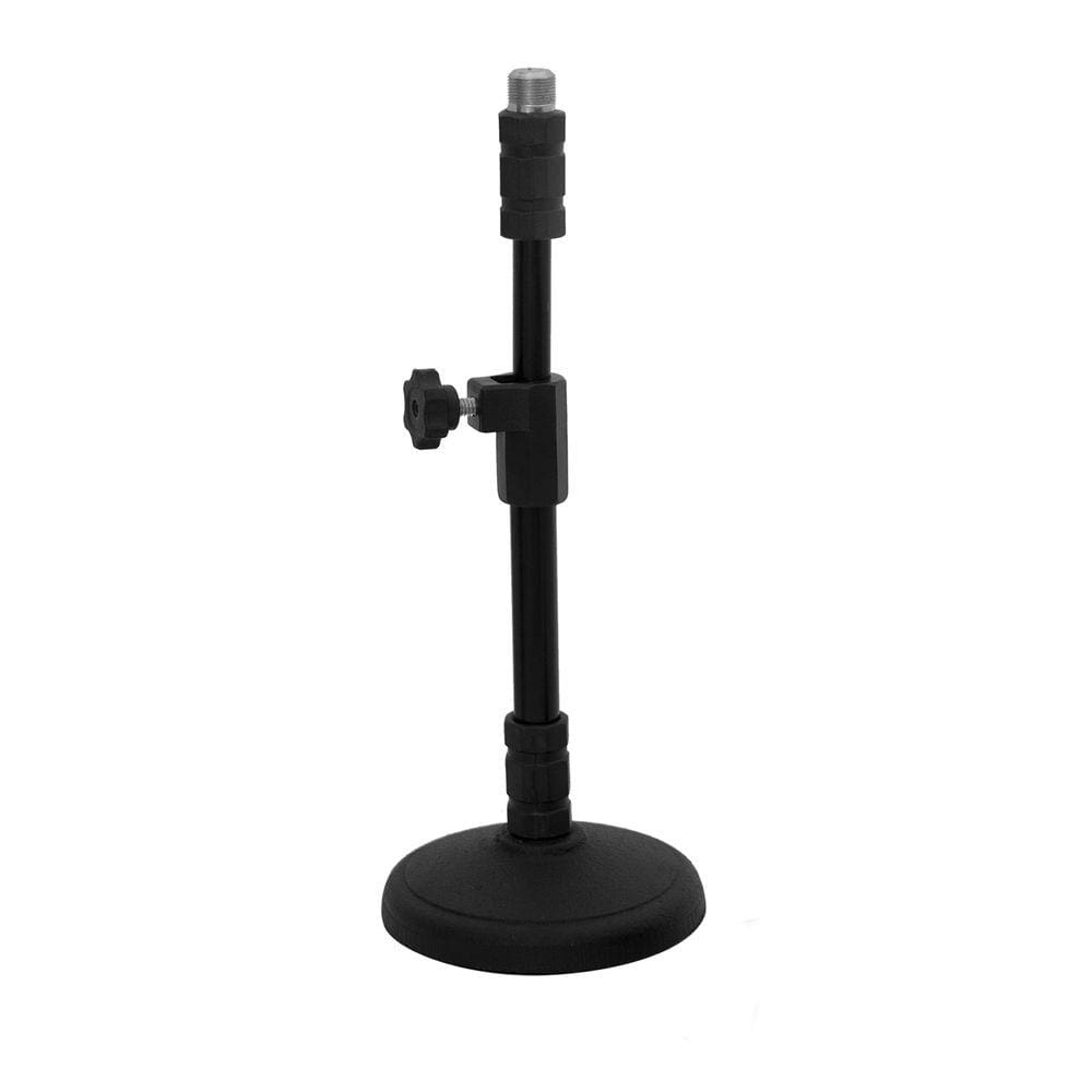 Mini Pedestal Suporte Microfone Bumbo Ampli Regulagem 30cm