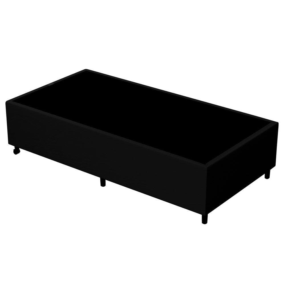 Base para Cama Box Solteiro 88x188cm Hit I02 Corano Preto - Mpozenato