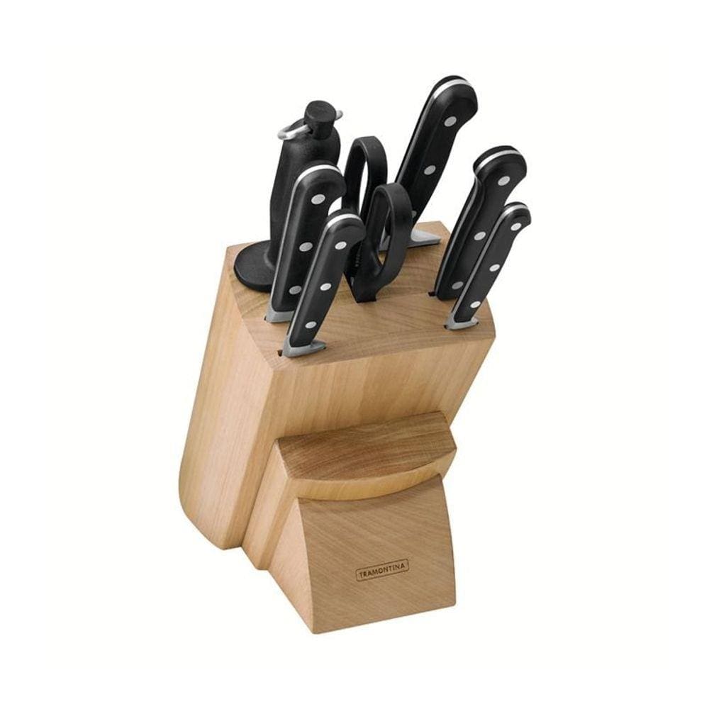 Jogo de Facas 8 Peças Tramontina Century 24099035 Preto