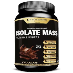 Isolate Mass Hipercalorico Proteinas Nobres 2 Kg Chocolate