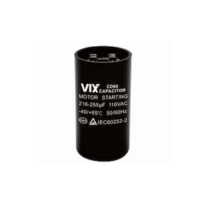 Capacitor de Partida Vix 216/259 -110 Volts