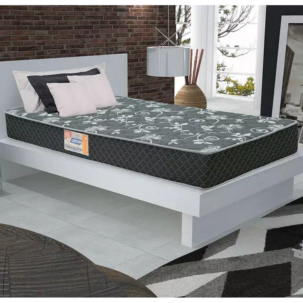 Colchão Solteiro de Espuma D33 Gazin Dunas 88x188 Double Face