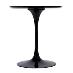 Base de Mesa Saarinen Redonda para Tampos Preto