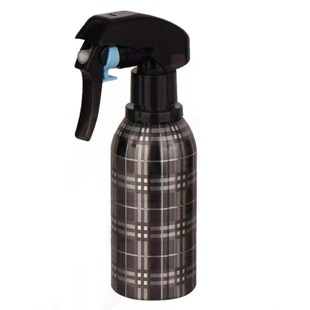 Borrifador de Água Barbearia Cabeleireiro Alumínio Xadrez