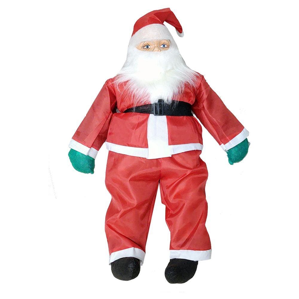 Enfeite Natalino Papai Noel em Pe 57 cm - un